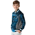 customized carolina panthers power plate blue varsity jacket best selling.webp