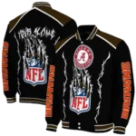 customized cleveland browns claw blood brown black varsity jacket best selling.webp