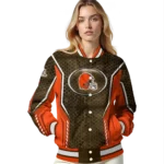customized cleveland browns power plate brown varsity jacket best selling.webp