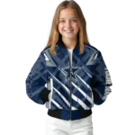 customized dallas cowboys chevron angles blue bomber jacket best selling