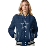 customized dallas cowboys chevron arrow blue varsity jacket best selling.webp