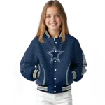 customized dallas cowboys chevron arrow blue varsity jacket best selling.webp