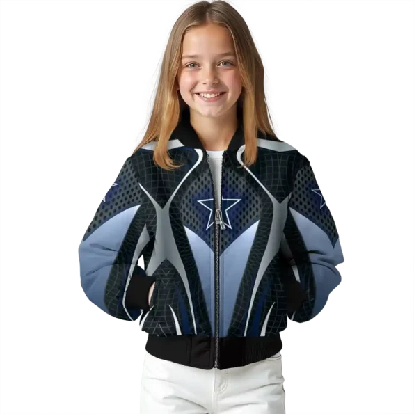 customized dallas cowboys mesh chest grey crocs black bomber jacket top rated