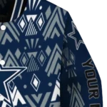 customized dallas cowboys pyramid shapes blue varsity jacket best selling.webp