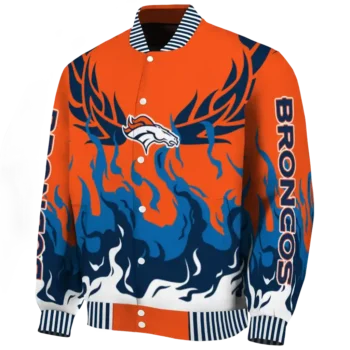 customized denver broncos winged blaze orange white varsity jacket best selling.webp
