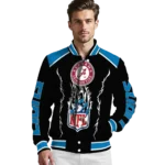 customized detroit lions claw blood blue black varsity jacket best selling.webp