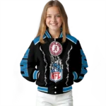 customized detroit lions claw blood blue black varsity jacket best selling.webp