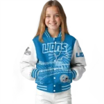 customized detroit lions ferris arena blue white varsity jacket best selling.webp
