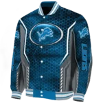 customized detroit lions power plate blue varsity jacket best selling.webp