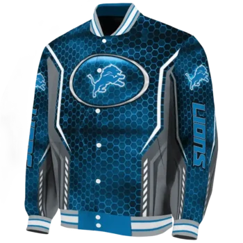 customized detroit lions power plate blue varsity jacket best selling.webp