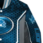 customized detroit lions power plate blue varsity jacket best selling.webp