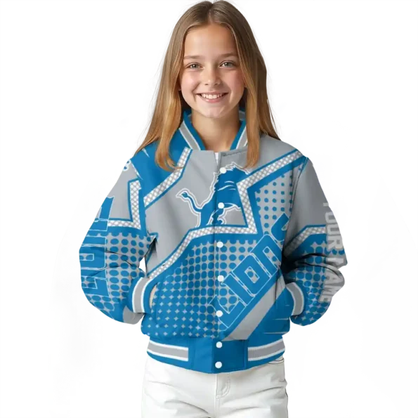 customized detroit lions star burst blue varsity jacket top rated.webp