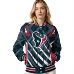 customized houston texans chevron angles blue varsity jacket best selling.webp