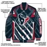 customized houston texans chevron angles blue varsity jacket best selling.webp