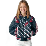customized houston texans chevron angles blue varsity jacket best selling.webp