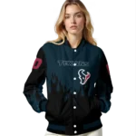 customized houston texans flame border blue black varsity jacket best selling.webp