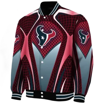 customized houston texans mesh chest red crocs black varsity jacket best selling.webp