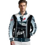 customized houston texans mesh effect blue black varsity jacket best selling.webp