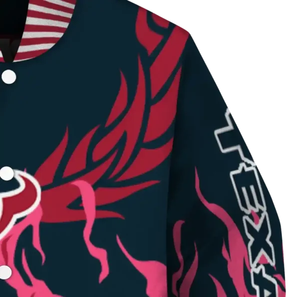 customized houston texans winged blaze blue white varsity jacket premium grade.webp