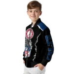customized indianapolis colts claw blood blue black bomber jacket best selling