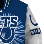 customized indianapolis colts ferris arena blue white varsity jacket best selling.webp
