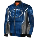 customized indianapolis colts power plate blue bomber jacket best selling