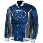 customized indianapolis colts power plate blue varsity jacket best selling.webp