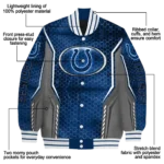 customized indianapolis colts power plate blue varsity jacket best selling.webp