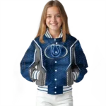 customized indianapolis colts power plate blue varsity jacket best selling.webp