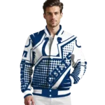 customized indianapolis colts star burst blue varsity jacket best selling.webp