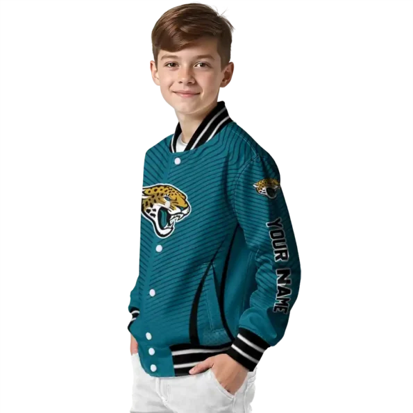 customized jacksonville jaguars chevron arrow teal varsity jacket trendy.webp