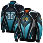 customized jacksonville jaguars mesh chest black crocs black bomber jacket best selling