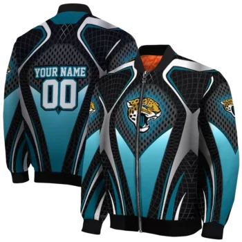 customized jacksonville jaguars mesh chest black crocs black bomber jacket fashion forward