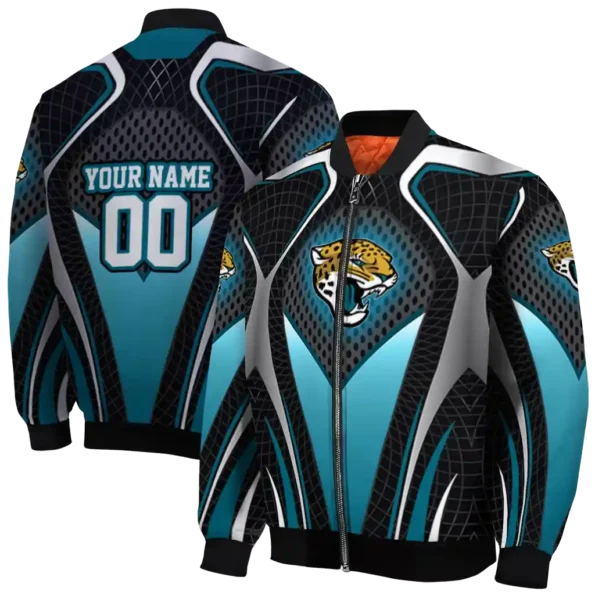customized jacksonville jaguars mesh chest black crocs black bomber jacket fashion forward