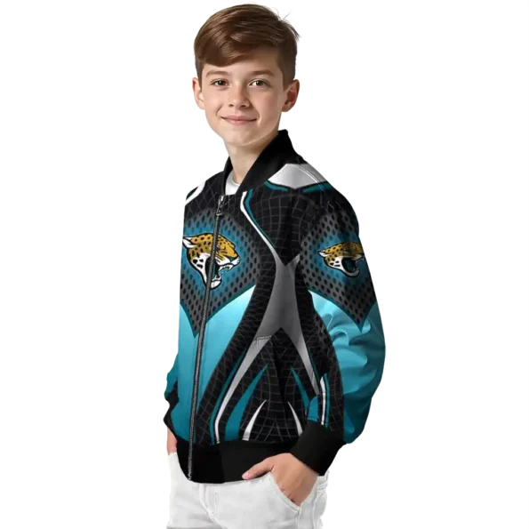 customized jacksonville jaguars mesh chest black crocs black bomber jacket trendy