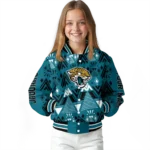 customized jacksonville jaguars pyramid shapes teal varsity jacket best selling.webp