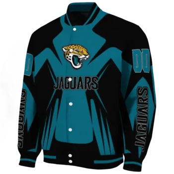 customized jacksonville jaguars spider mark teal black crocs varsity jacket best selling.webp