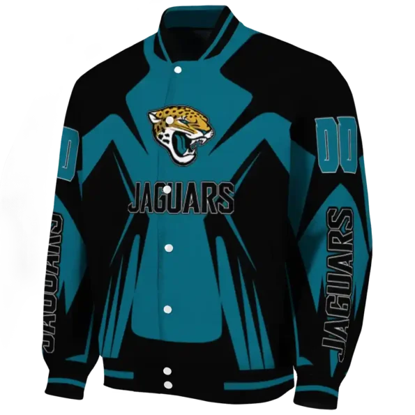 customized jacksonville jaguars spider mark teal black crocs varsity jacket best selling.webp
