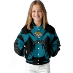 customized jacksonville jaguars spider mark teal black crocs varsity jacket best selling.webp