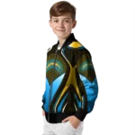 customized los angeles chargers mesh chest gold crocs black bomber jacket best selling