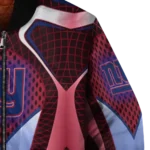 customized new york giants mesh chest red crocs black bomber jacket best selling