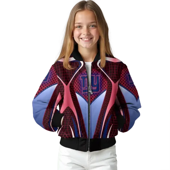 customized new york giants mesh chest red crocs black bomber jacket top rated
