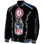 customized seattle seahawks claw blood blue black varsity jacket best selling