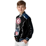 customized seattle seahawks claw blood blue black varsity jacket best selling