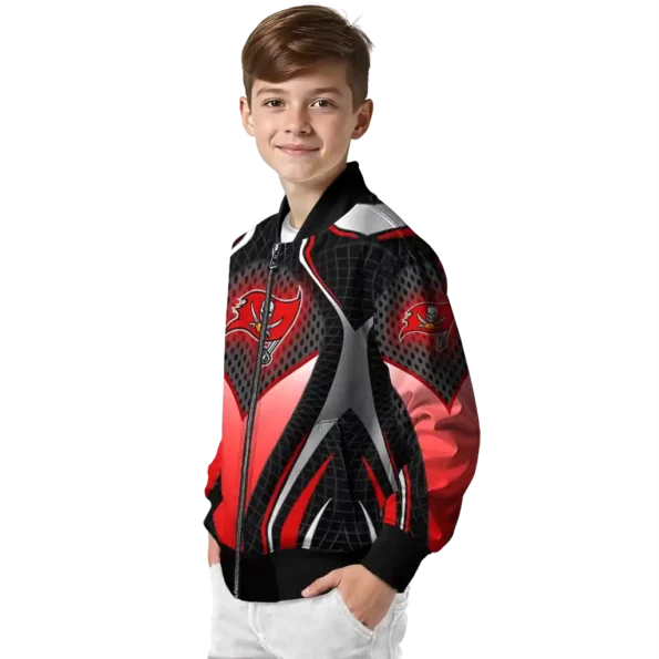 customized tampa bay buccaneers mesh chest black crocs black bomber jacket trendy