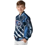 customized tennessee titans chevron angles navy varsity jacket best selling