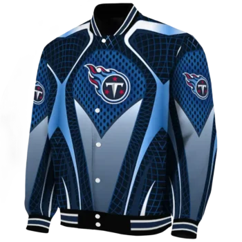 customized tennessee titans mesh chest red crocs black varsity jacket best selling
