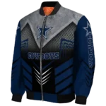 dallas cowboys arrow layer blue black bomber jacket best selling