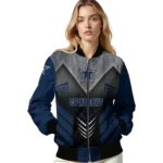 dallas cowboys arrow layer blue black bomber jacket best selling