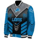 detroit lions arrow layer blue black varsity jacket best selling.webp